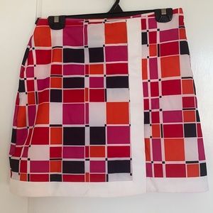 EP pro size 6 colorful patterned skort